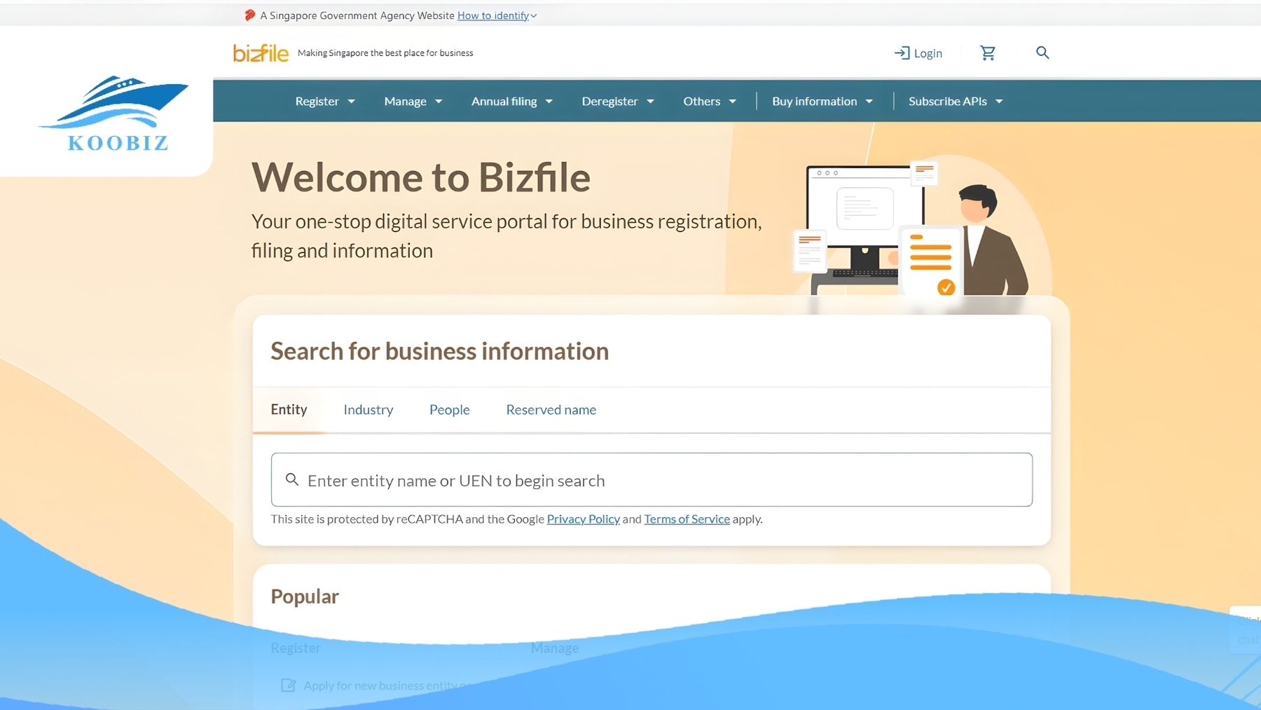 Bizfile Portal