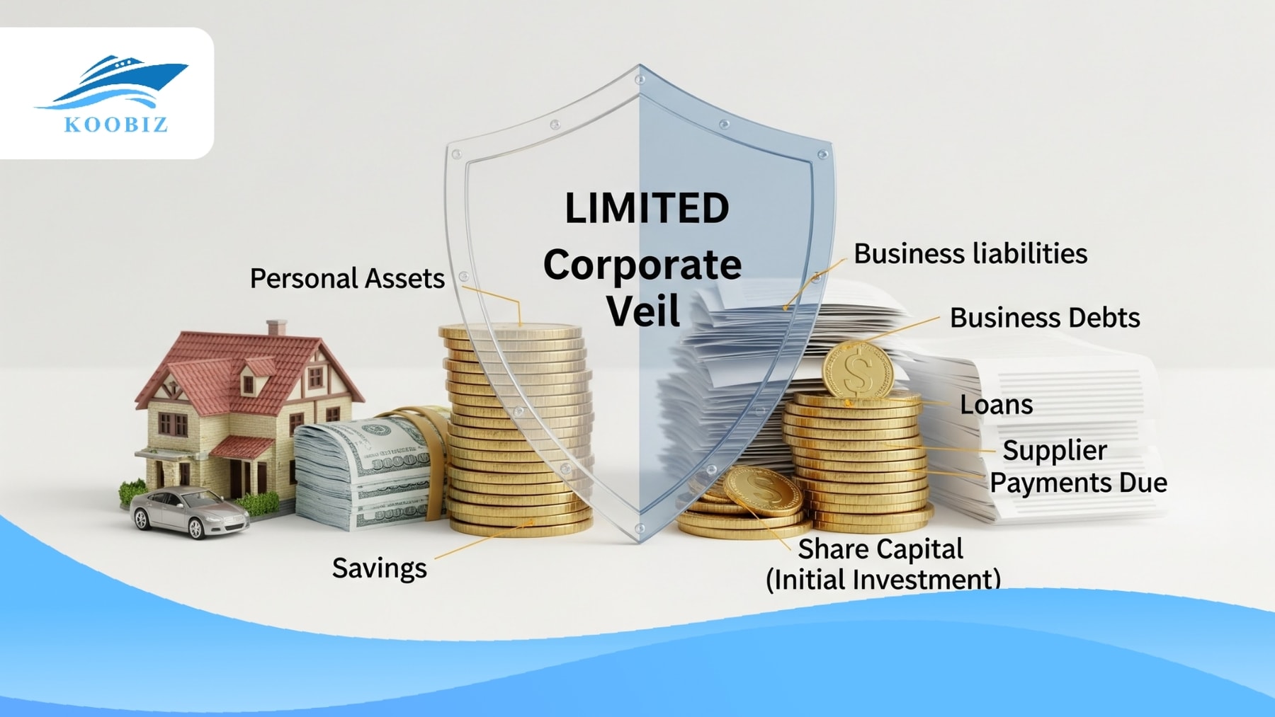 Separation of personal assets and company debt Separation of personal assets and company debt