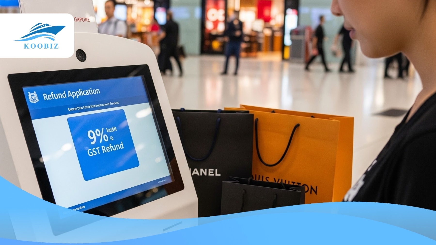 9% GST refund for tourists at the airport