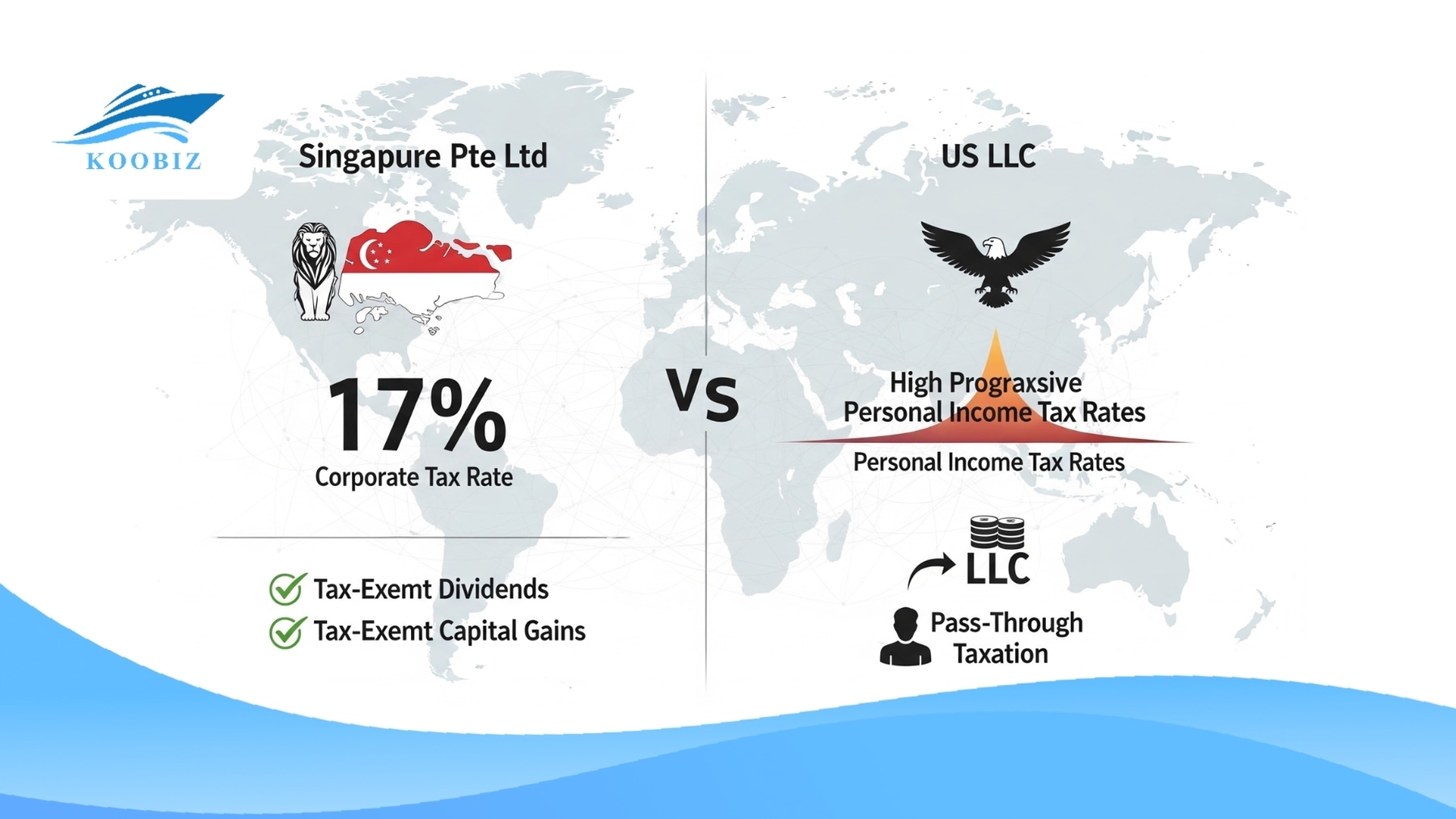 Comparing US LLC and Singapore Pte Ltd