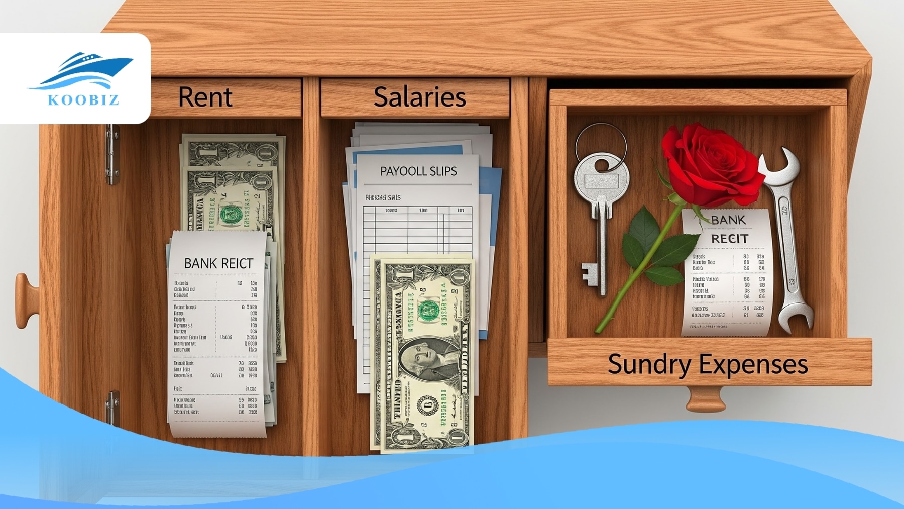 Core tools and sundry items in the box