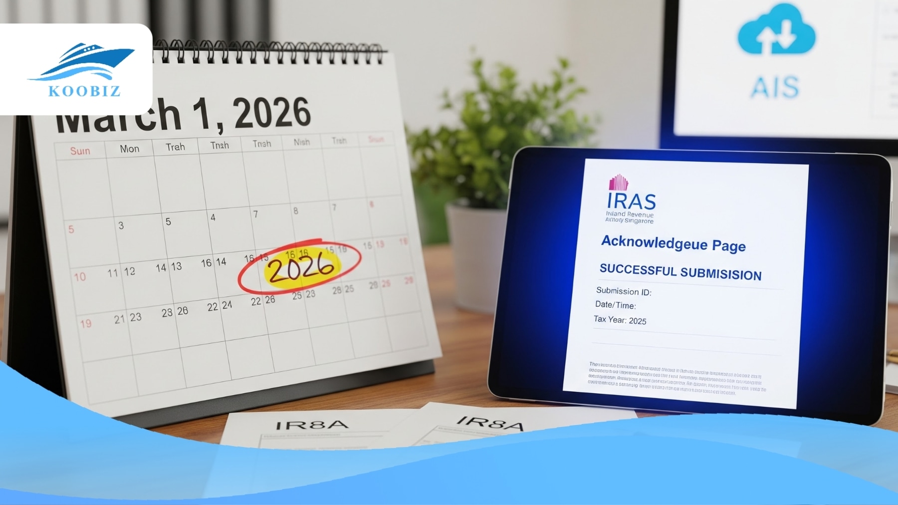 IR8A deadline & submission confirmation