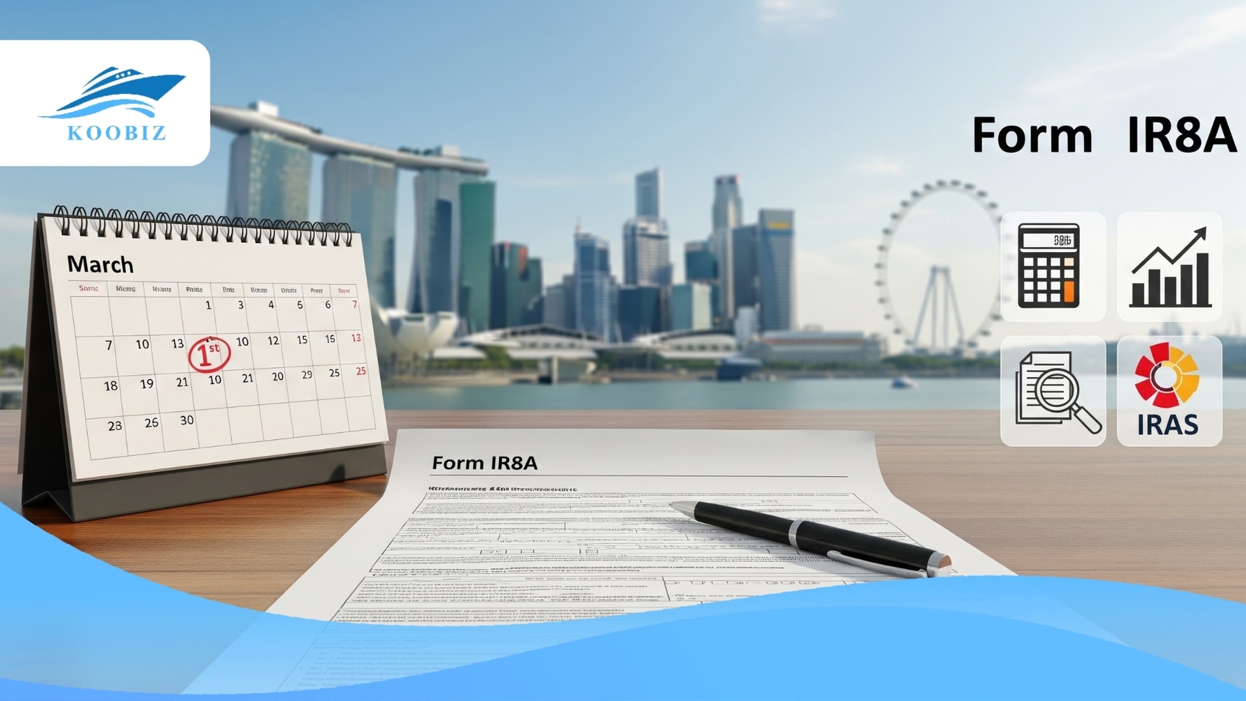Reporting employee income using Form IR8A in Singapore