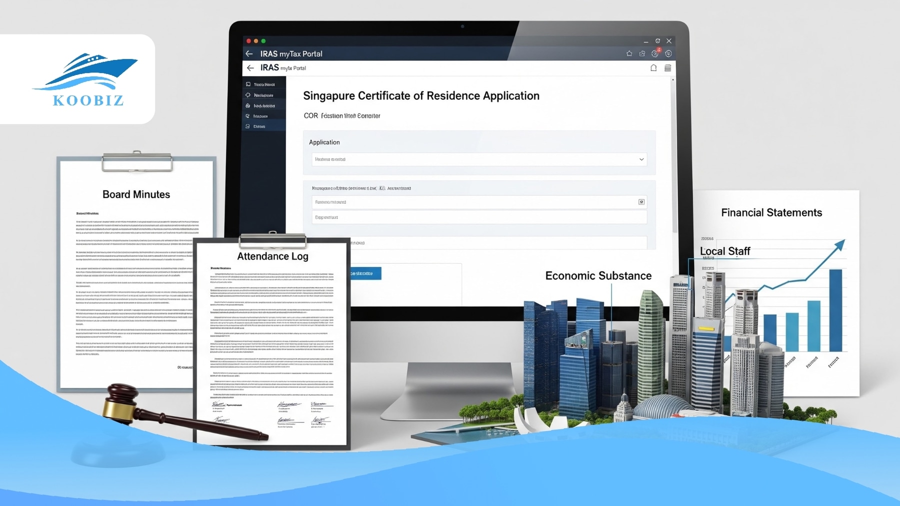 Required documents to apply for Singapore COR