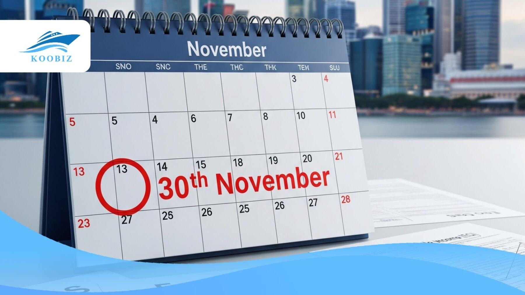 Singapore Corporate Income Tax Deadline 2026: ECI & Form C-S