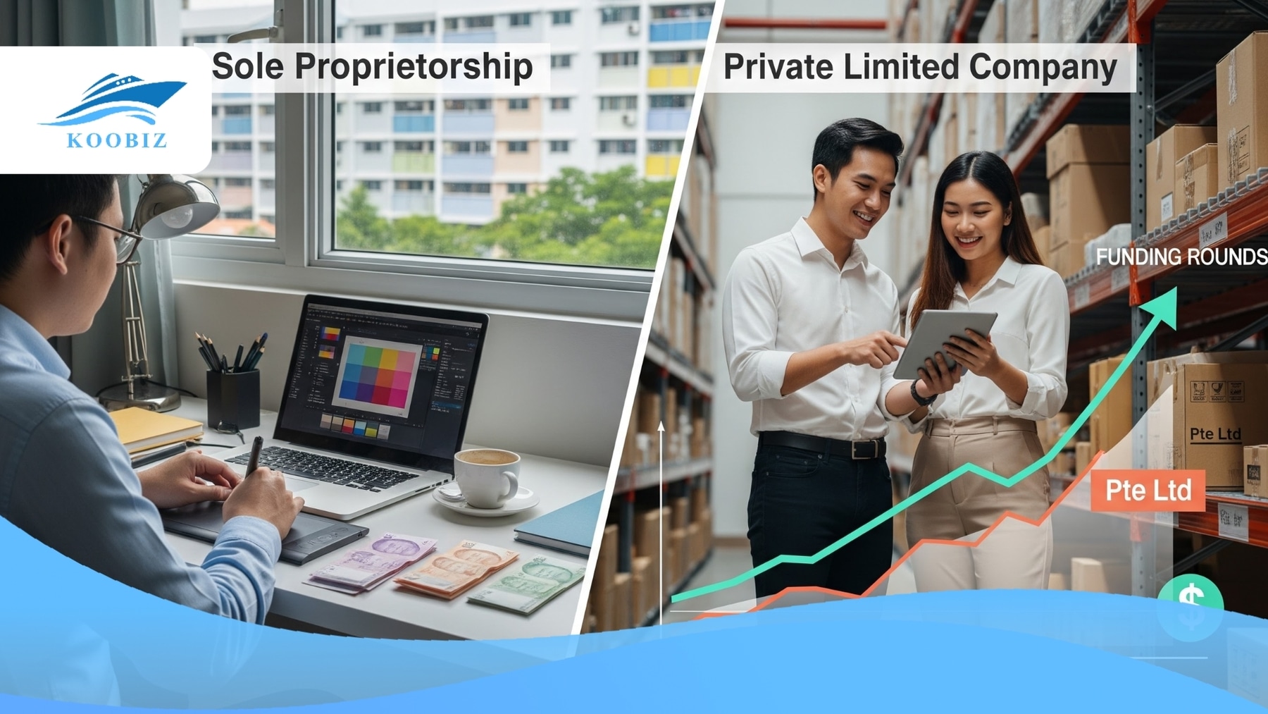 Sole Proprietorship vs Pte Ltd: 2 Case Studies