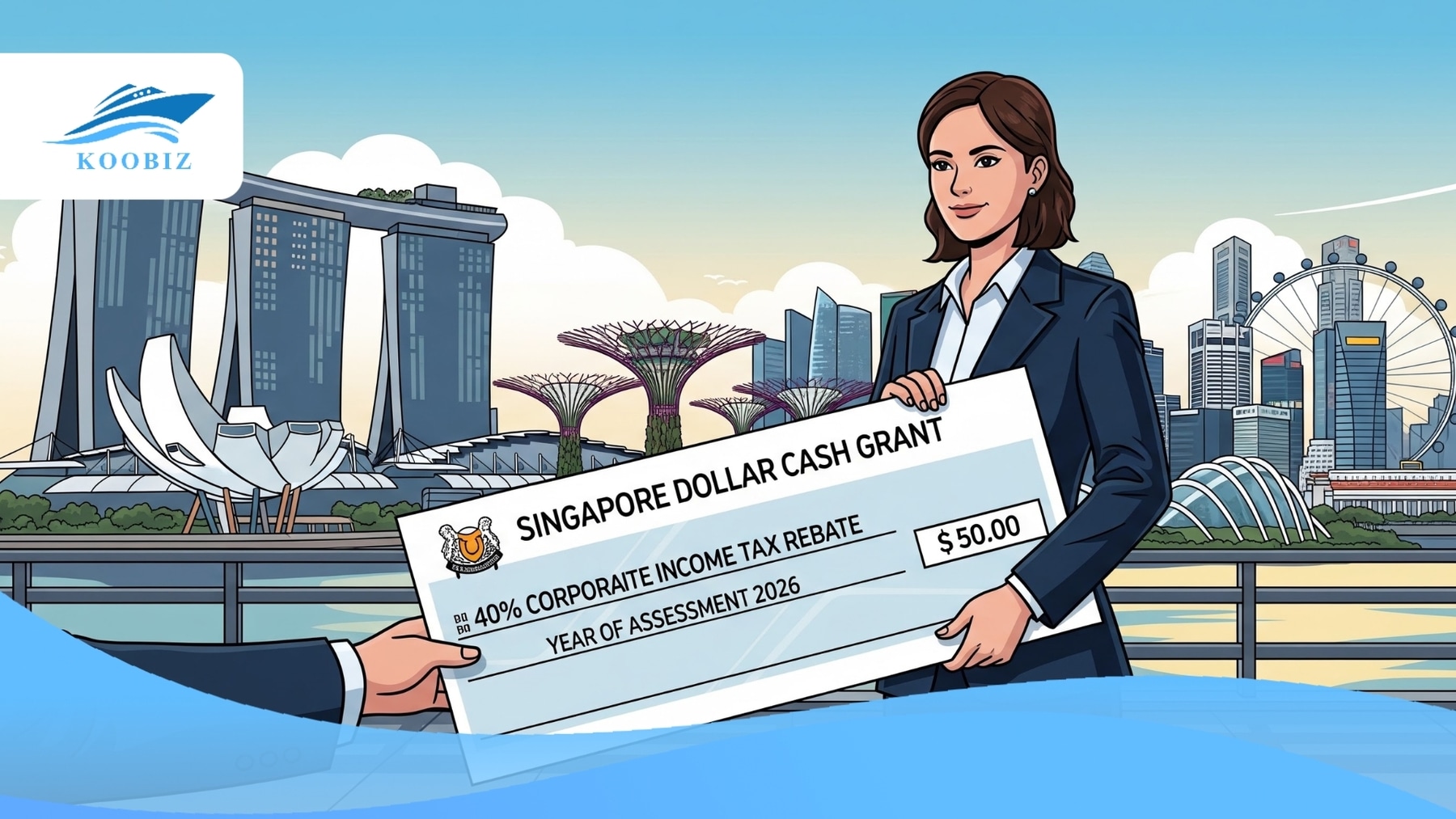 40% Corporate Income Tax (CIT) Rebate (capped at S$30,000) for Businesses in 2026