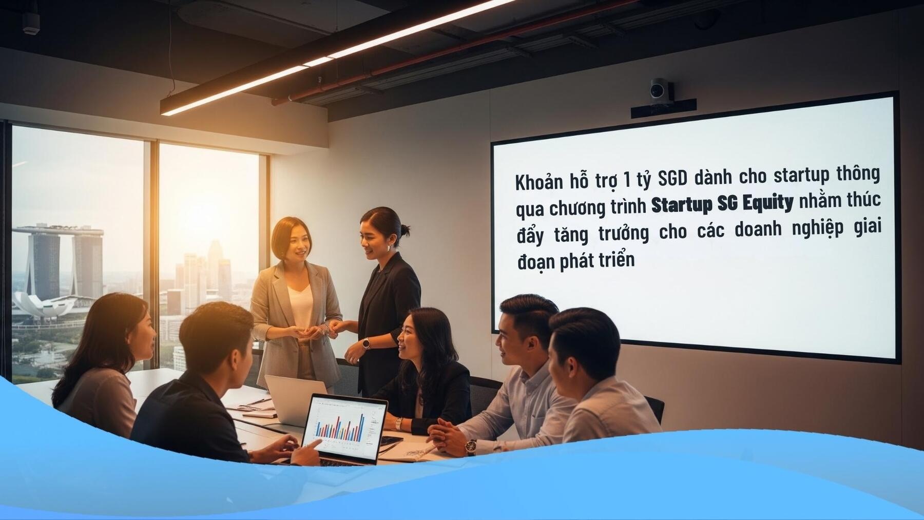 Khoản hỗ trợ 1 tỷ SGD cho Startup SG Equity